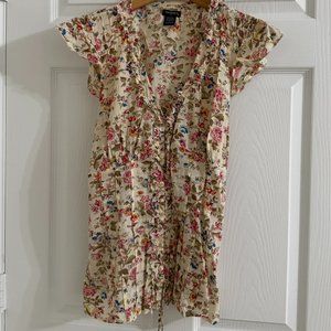 Eyeshadow Women's Top Blouse, Size 1X